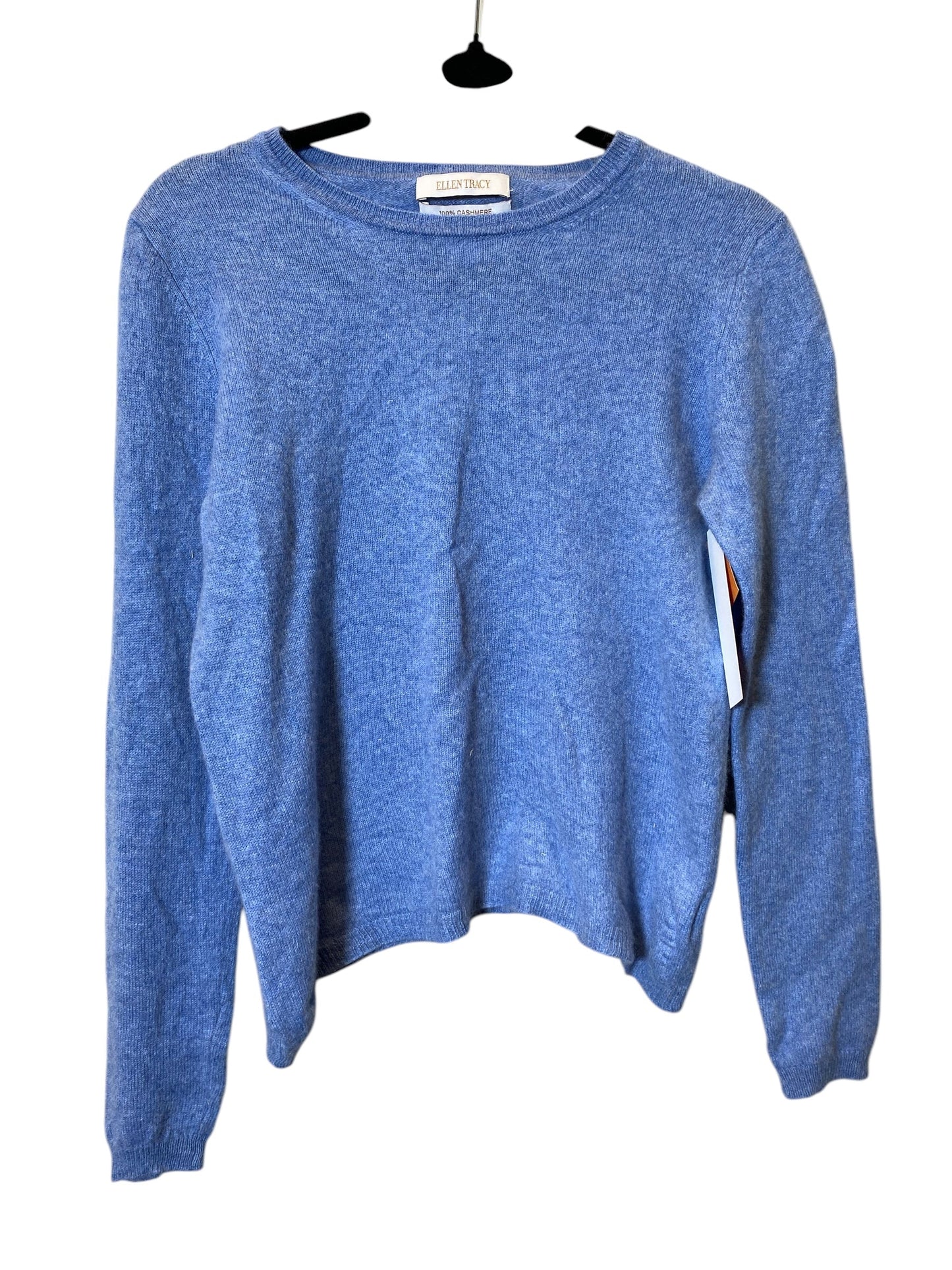 Sweater By Ellen Tracy In Blue, Size: L