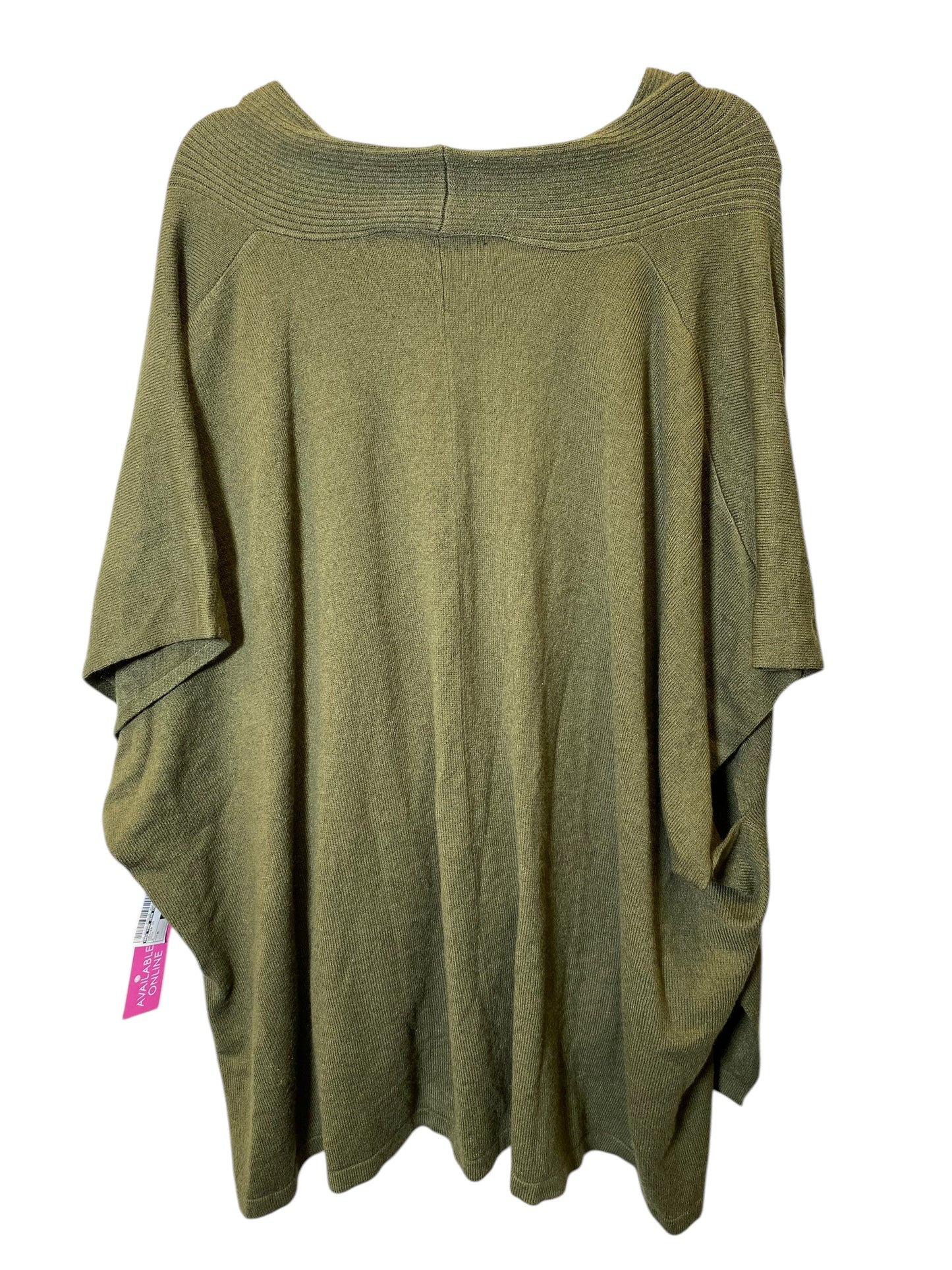 Sweater Short Sleeve By New York Jean Company In Green, Size: M