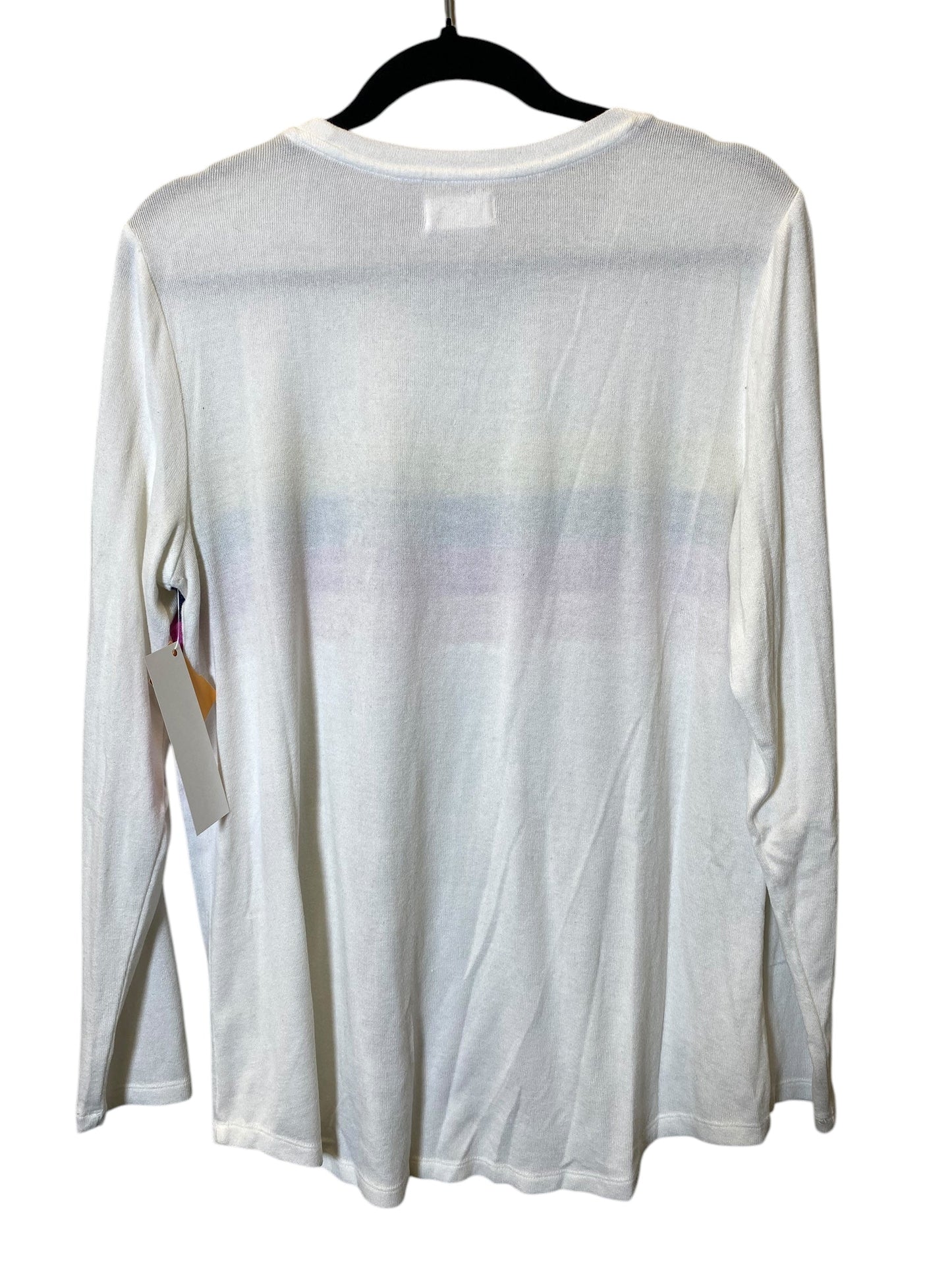 Top Long Sleeve By Maurices In Multi-colored, Size: L