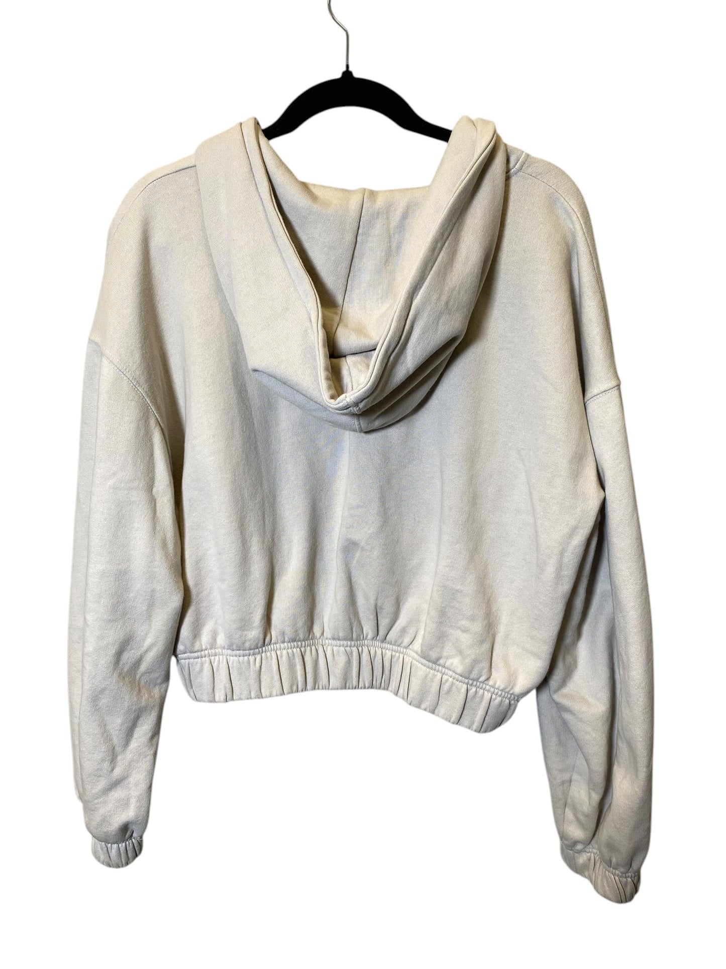 Sweatshirt Hoodie By Zara In Tan, Size: Xl