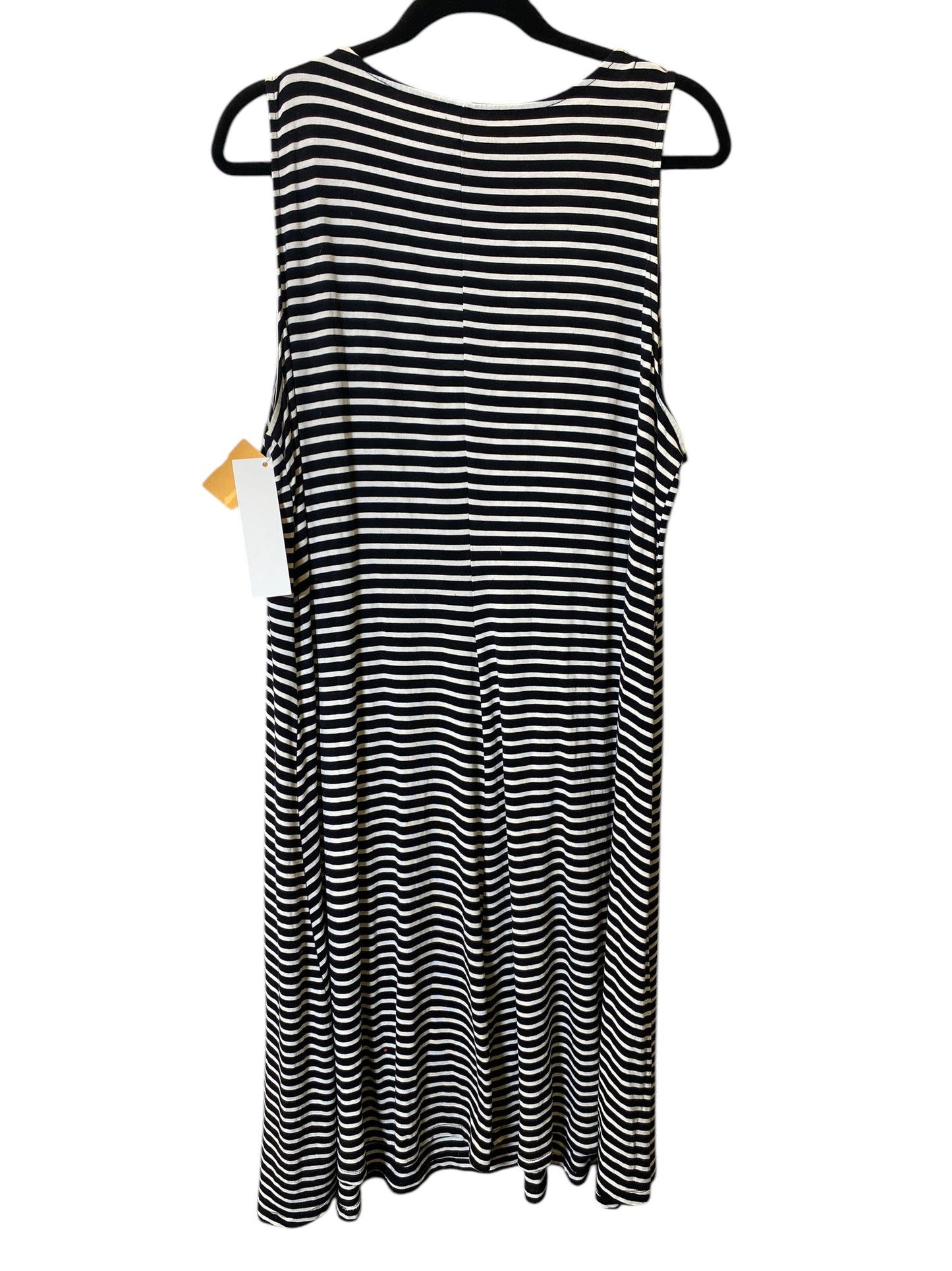 Dress Casual Midi By Old Navy In Striped Pattern, Size: 3x