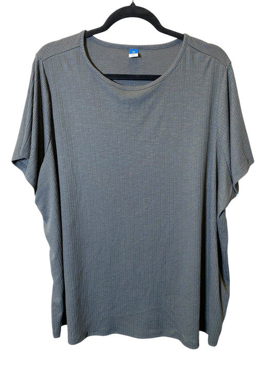 Top Short Sleeve Basic By Old Navy In Grey, Size: 2x