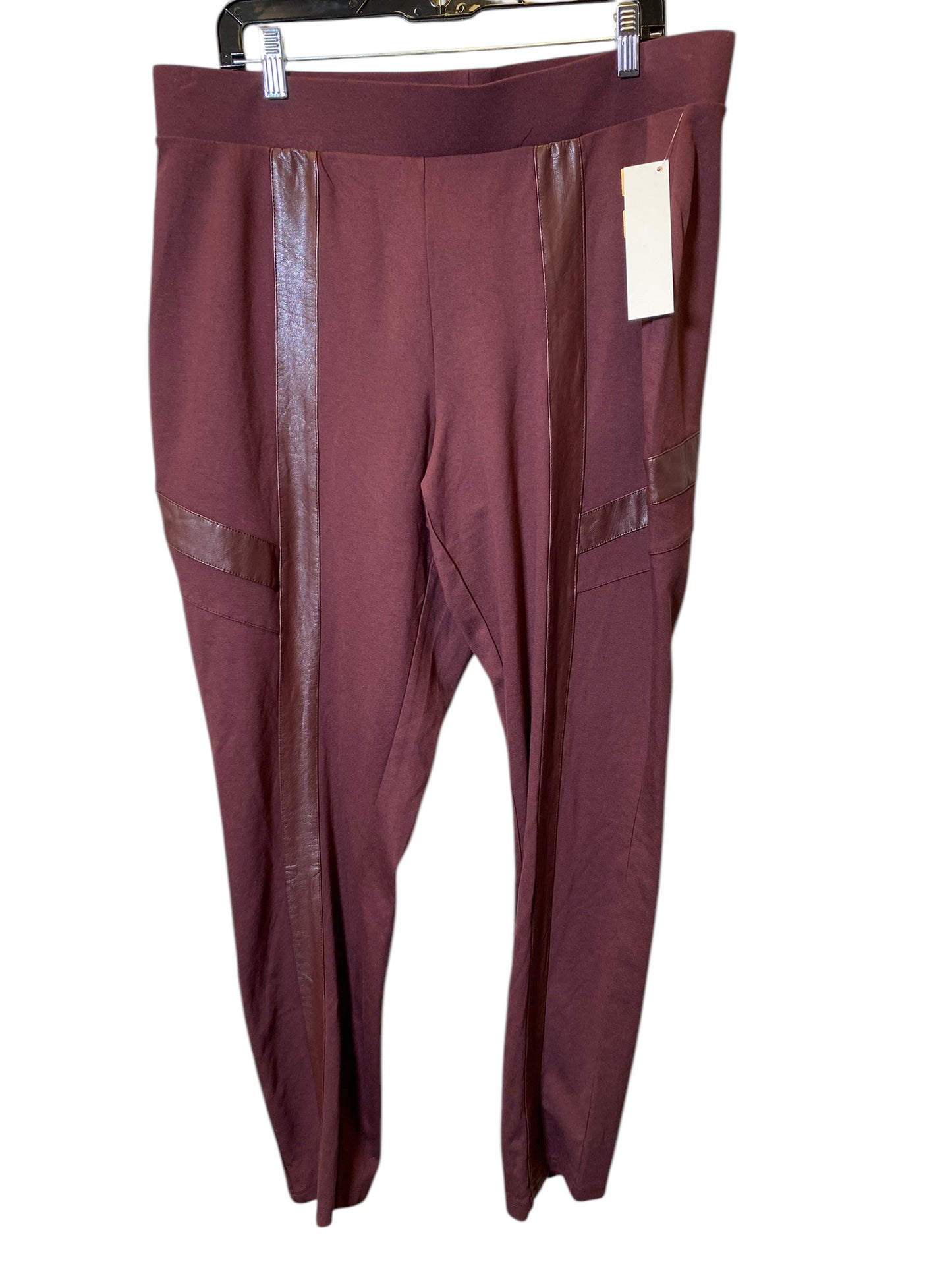 Pants Other By Ashley Stewart In Maroon, Size: 18