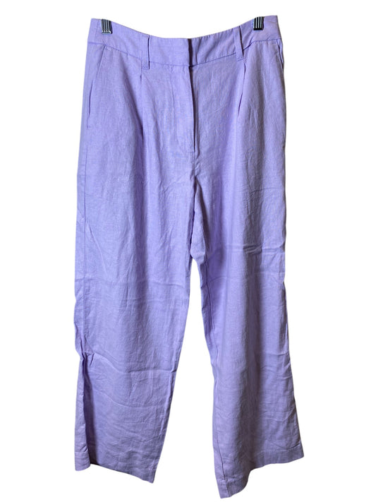 Pants Linen By Old Navy In Purple, Size: Sp