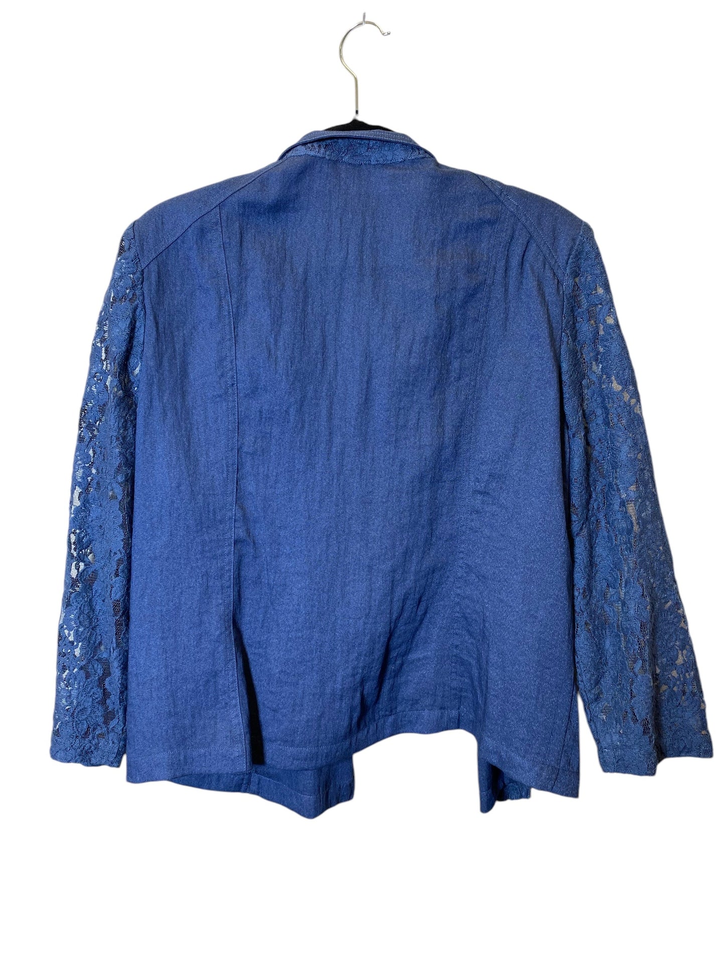 Cardigan By Chicos In Blue, Size: L