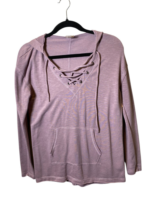 Athletic Sweatshirt Hoodie By Mossimo In Purple, Size: Xs