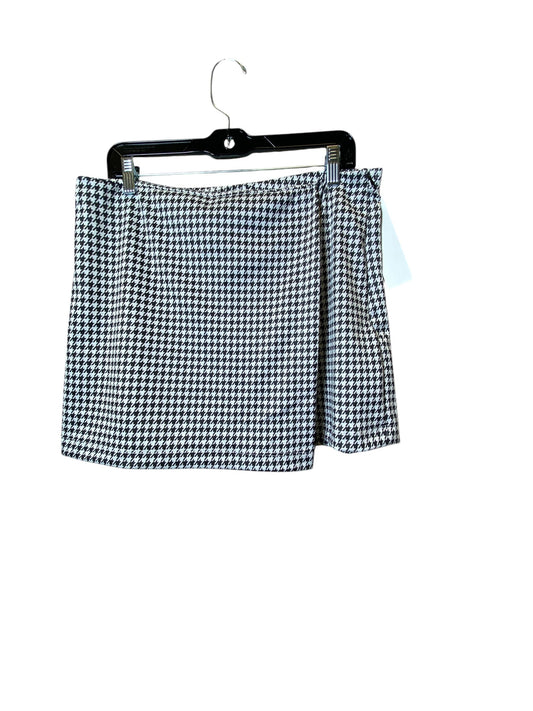 Skort By Francesca’s In Black & White, Size: Xl