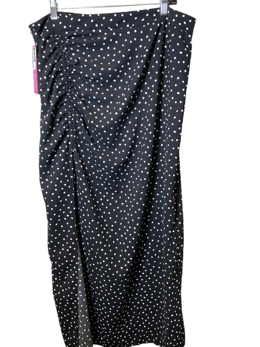 Skirt Maxi By Cmc In Polkadot Pattern, Size: Xl