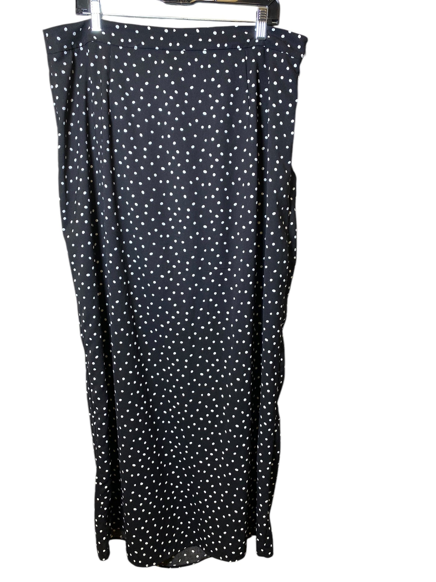 Skirt Maxi By Cmc In Polkadot Pattern, Size: Xl