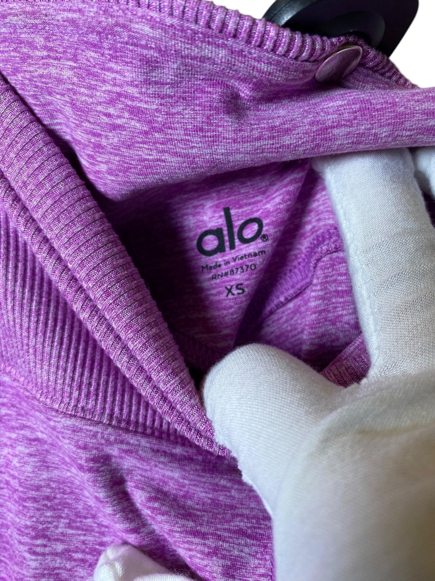 Athletic Leggings By Alo In Purple, Size: Xs