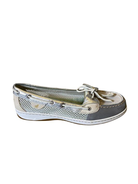 Shoes Flats By Sperry In Grey, Size: 9.5