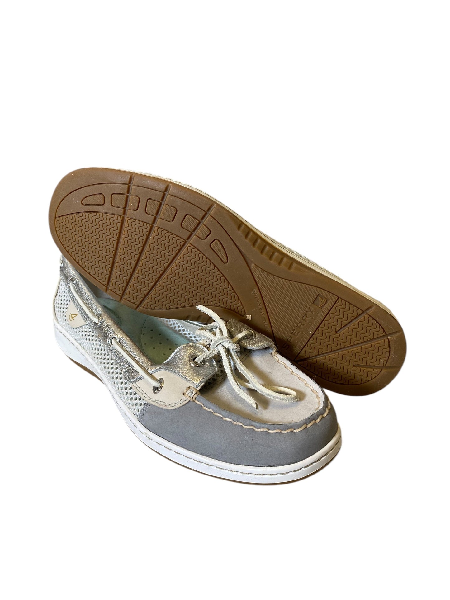 Shoes Flats By Sperry In Grey, Size: 9.5