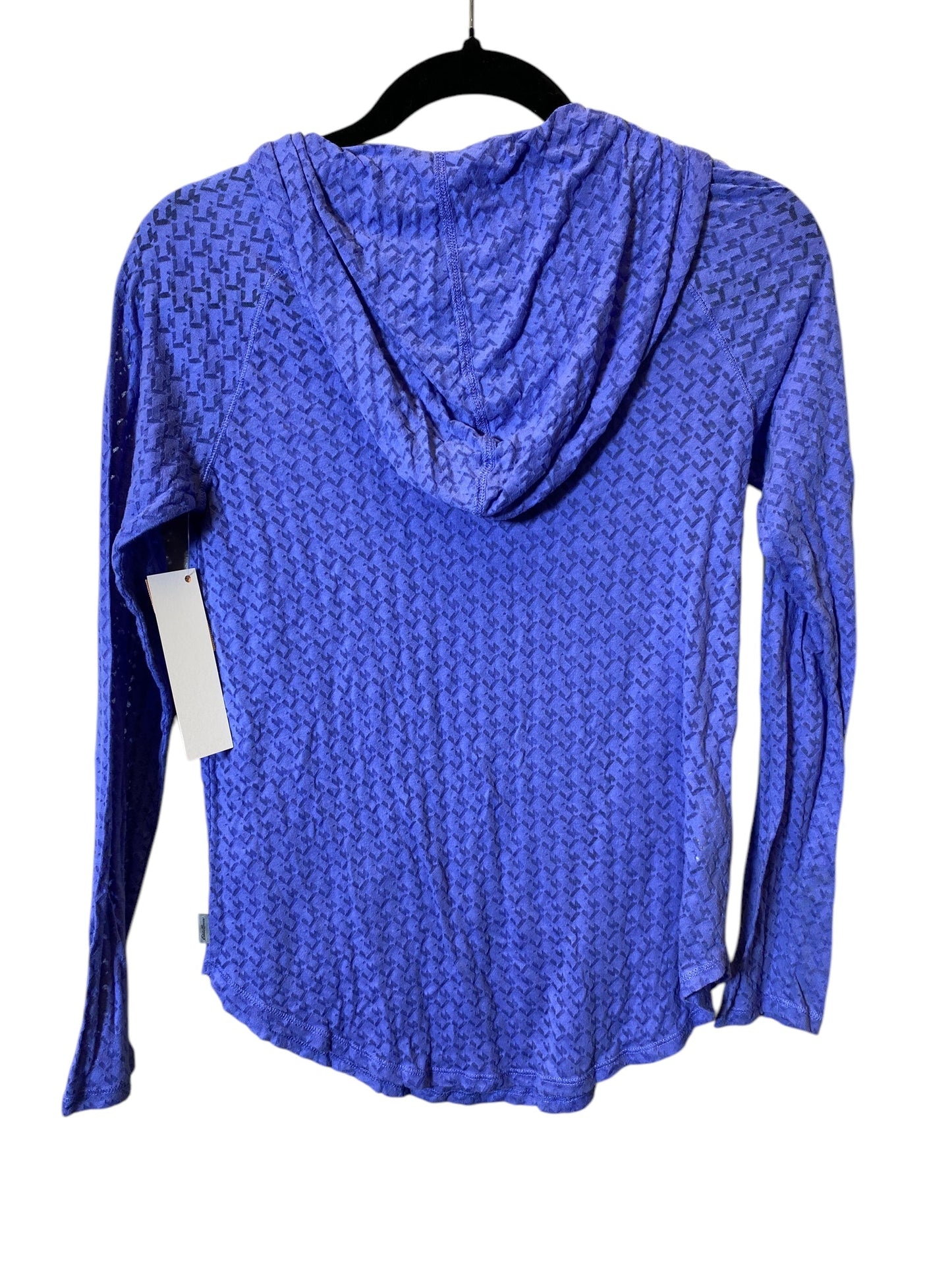 Sweatshirt Hoodie By Eddie Bauer In Purple, Size: Xs