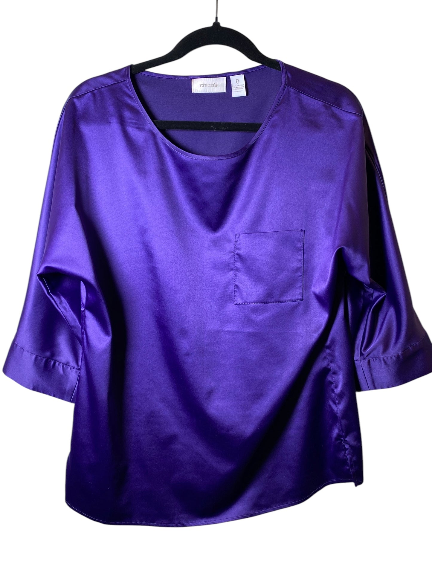 Top 3/4 Sleeve By Chicos  Size: S