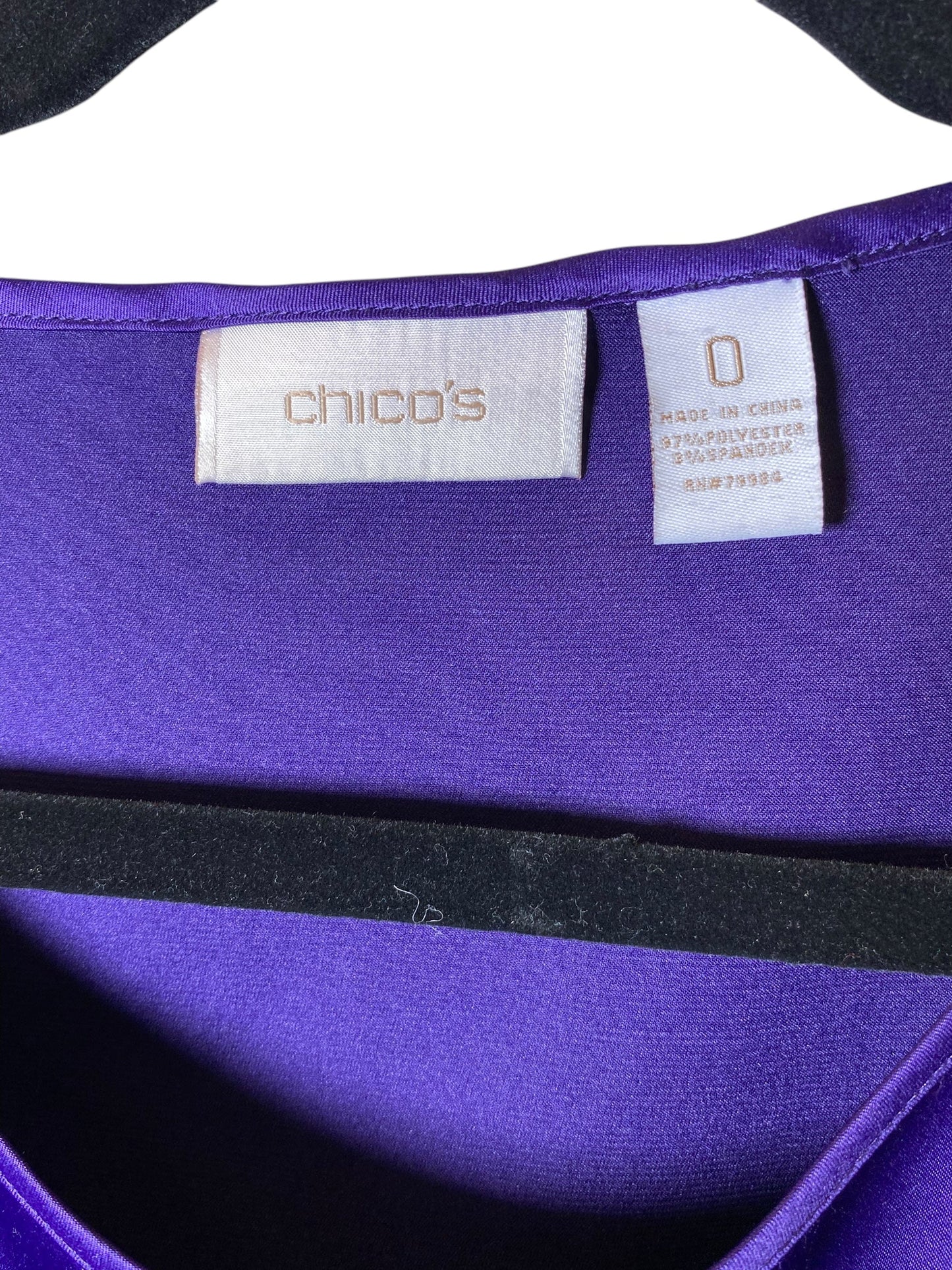 Top 3/4 Sleeve By Chicos  Size: S