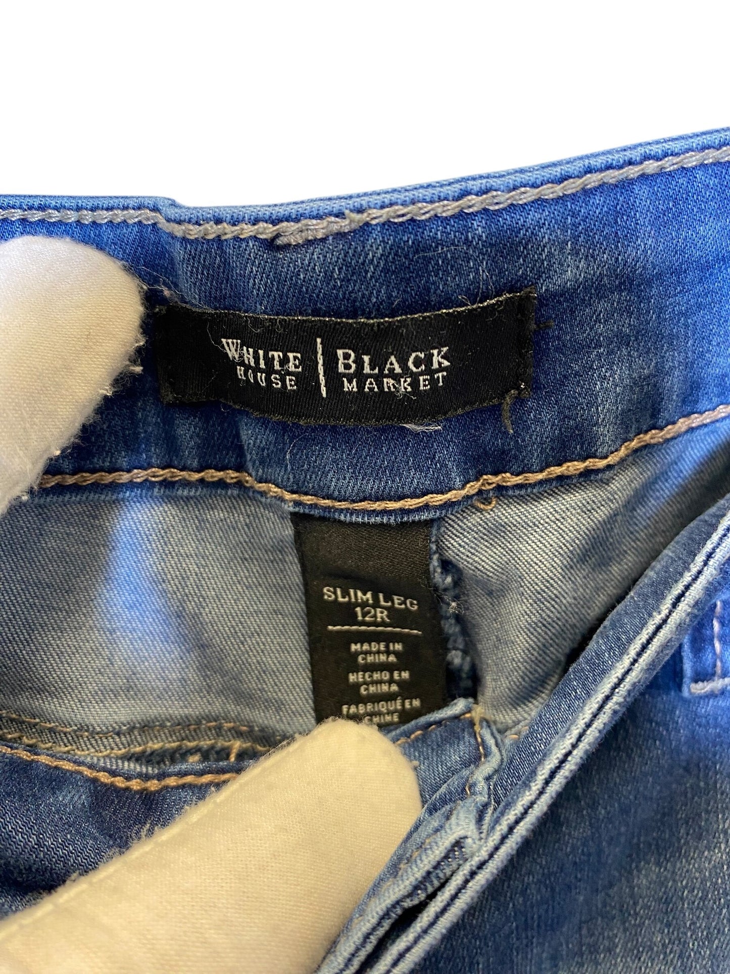 Jeans Straight By White House Black Market  Size: 12