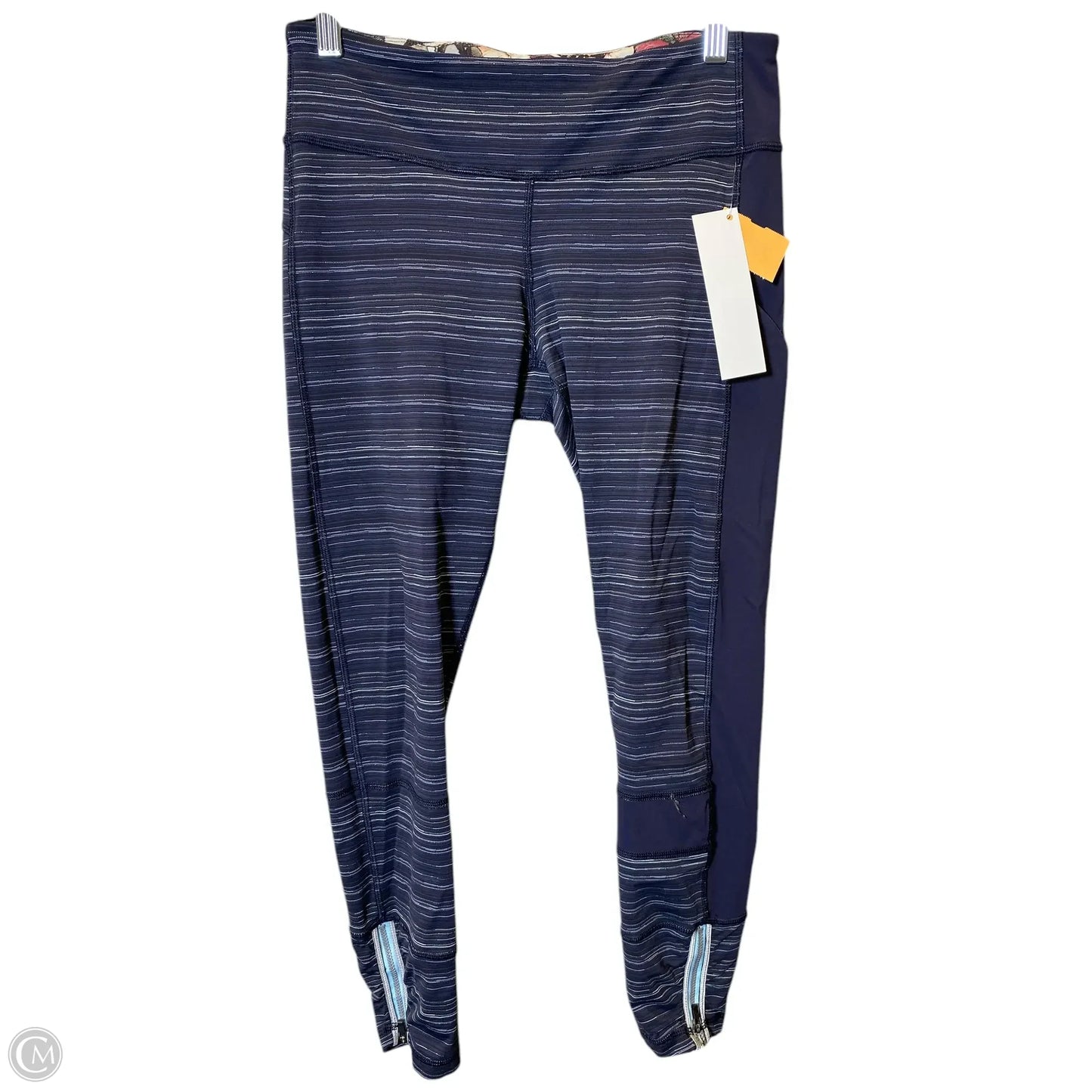 Athletic Capris By Lululemon In Navy, Size: M