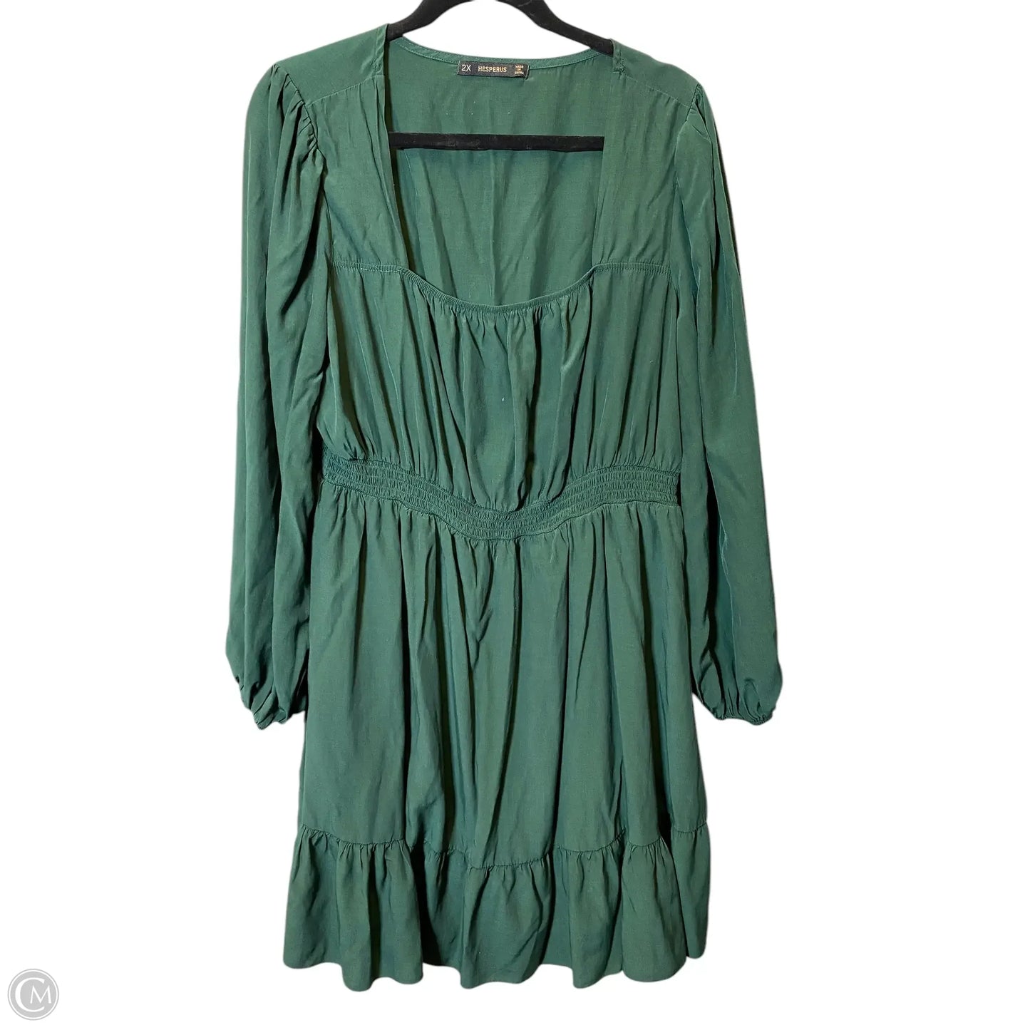 Dress Casual Short By Cmc In Green, Size: 2x