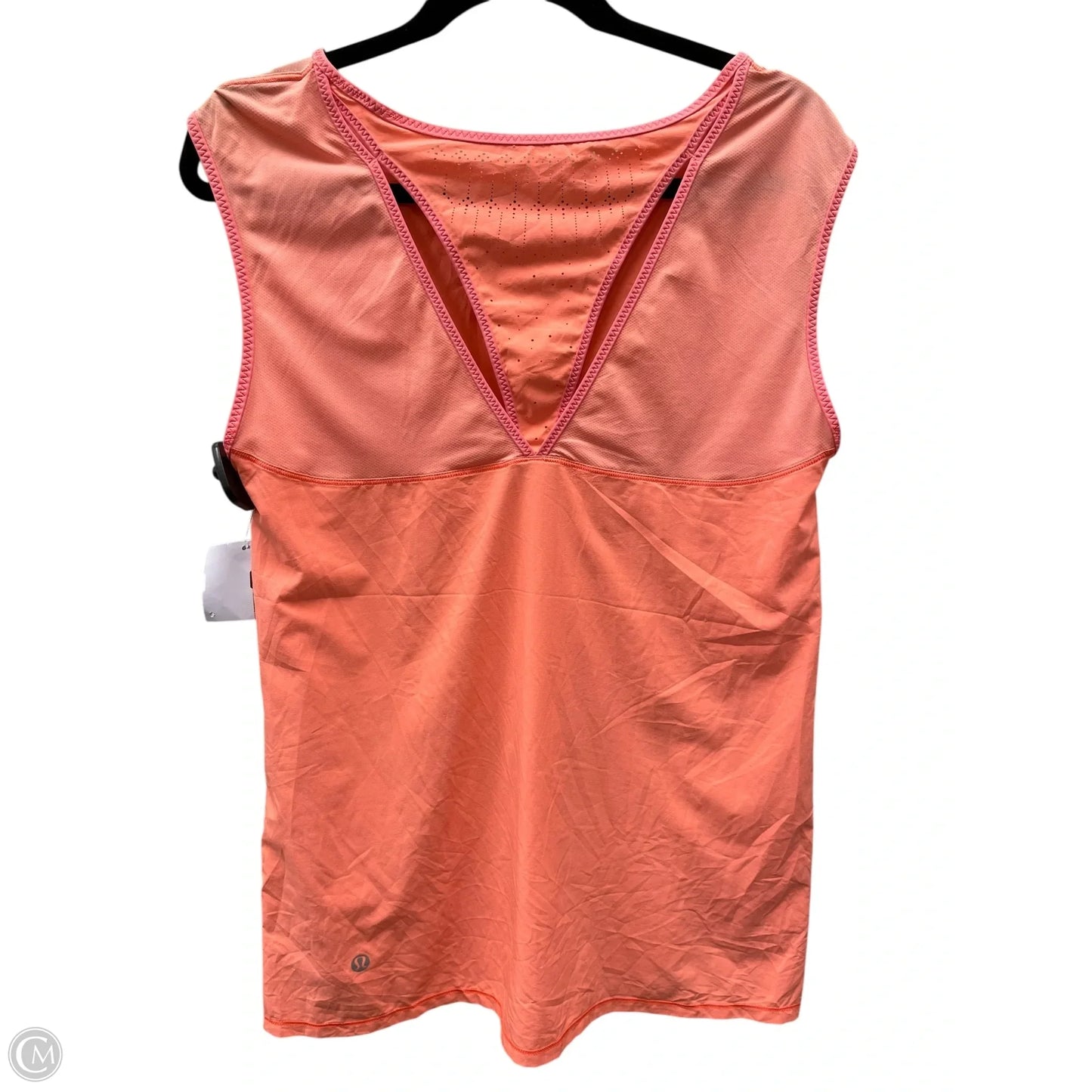 Athletic Tank Top By Lululemon In Peach, Size: S