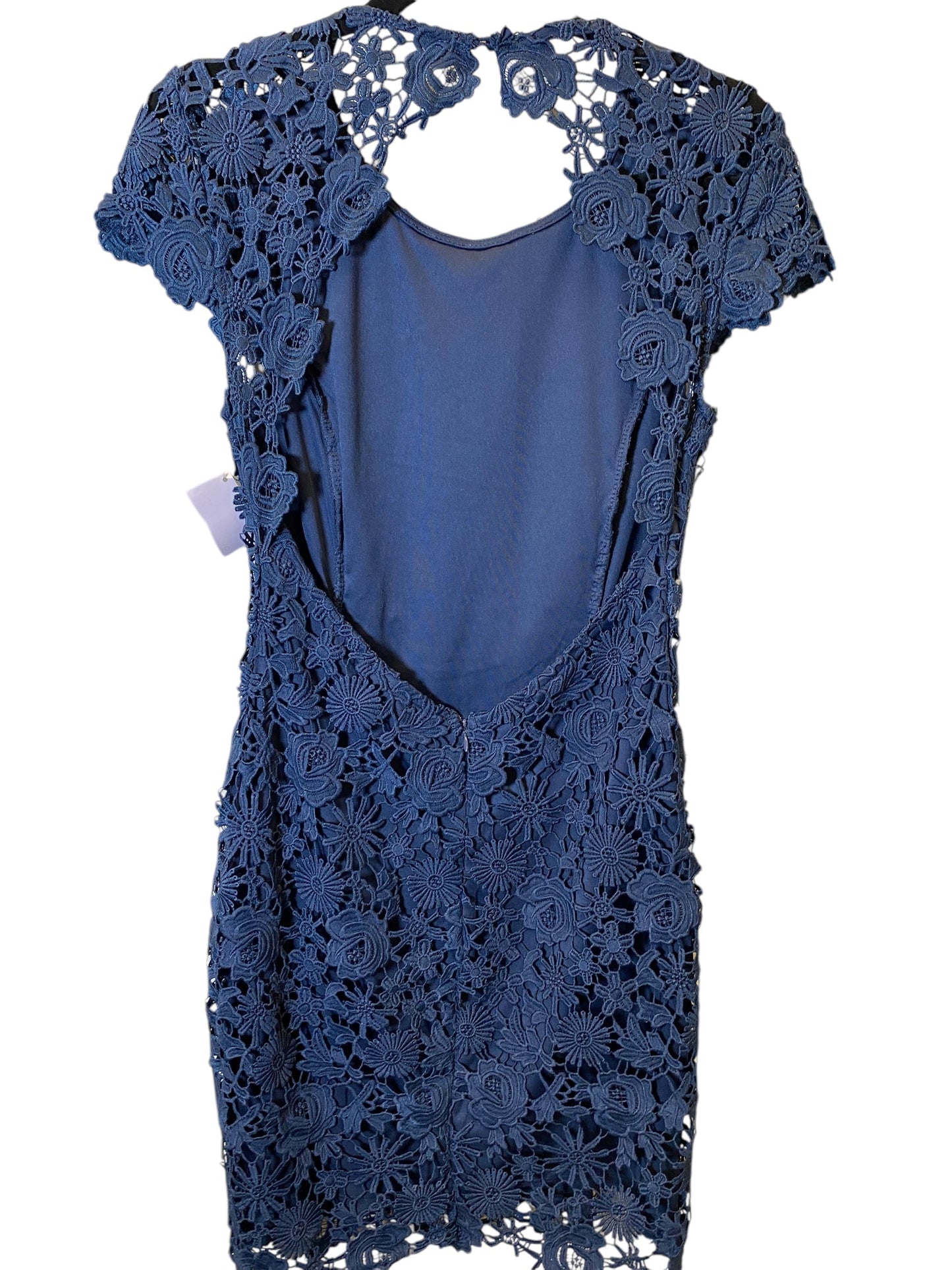 Dress Casual Midi By Lulus In Navy, Size: M