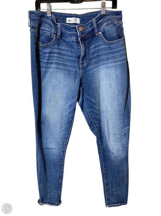 Jeans Skinny By Bke In Blue, Size: 10