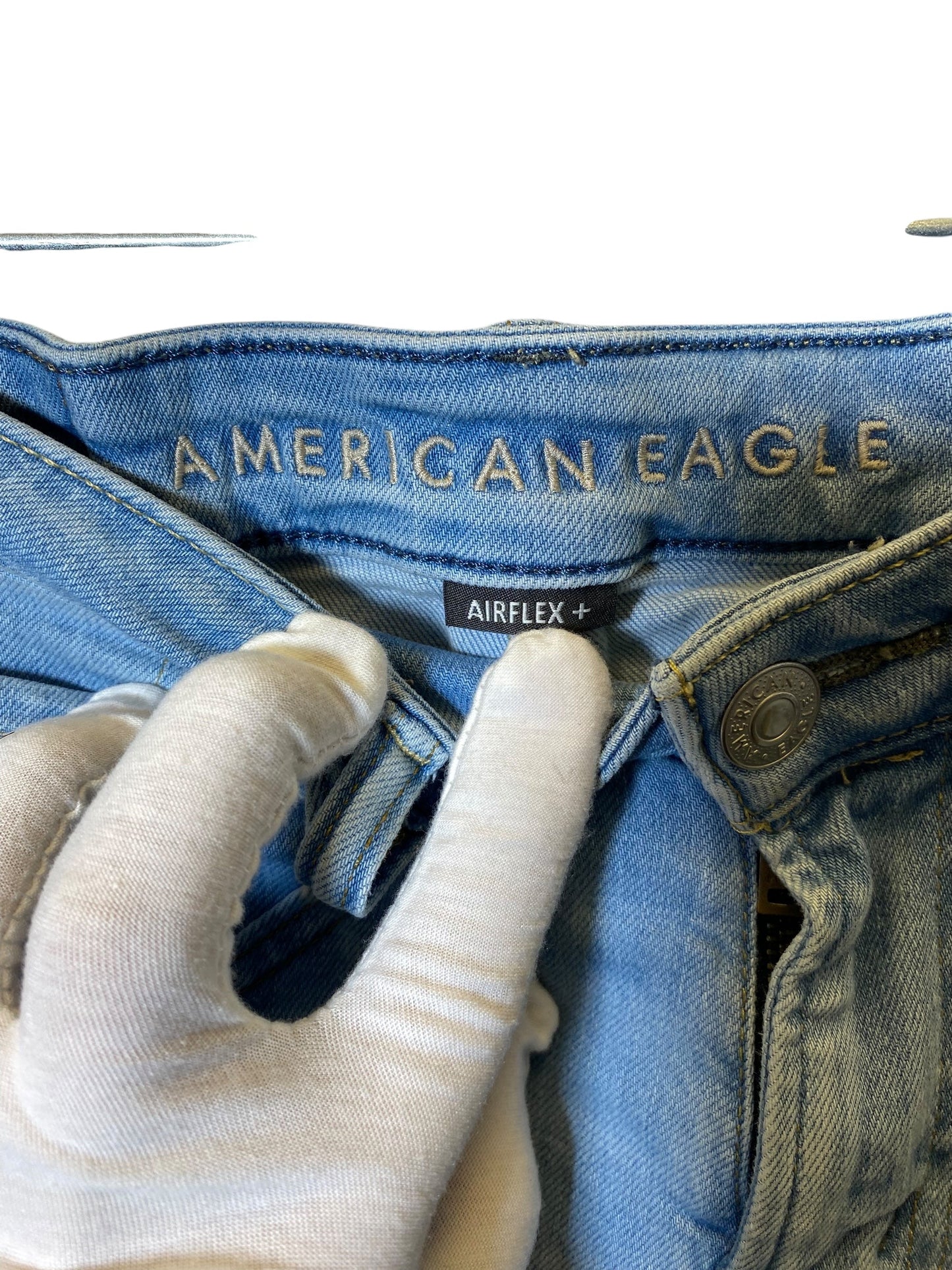 Jeans Skinny By American Eagle In Blue, Size: 6