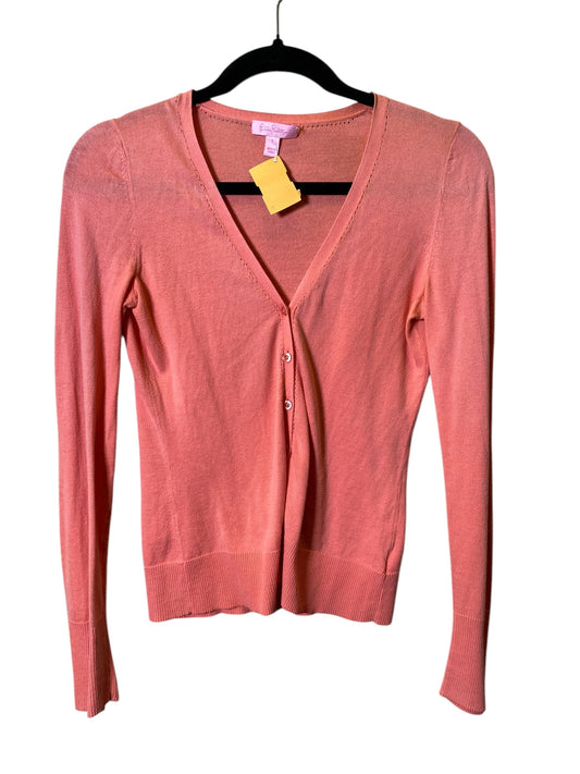 Cardigan By Lilly Pulitzer In Peach, Size: S