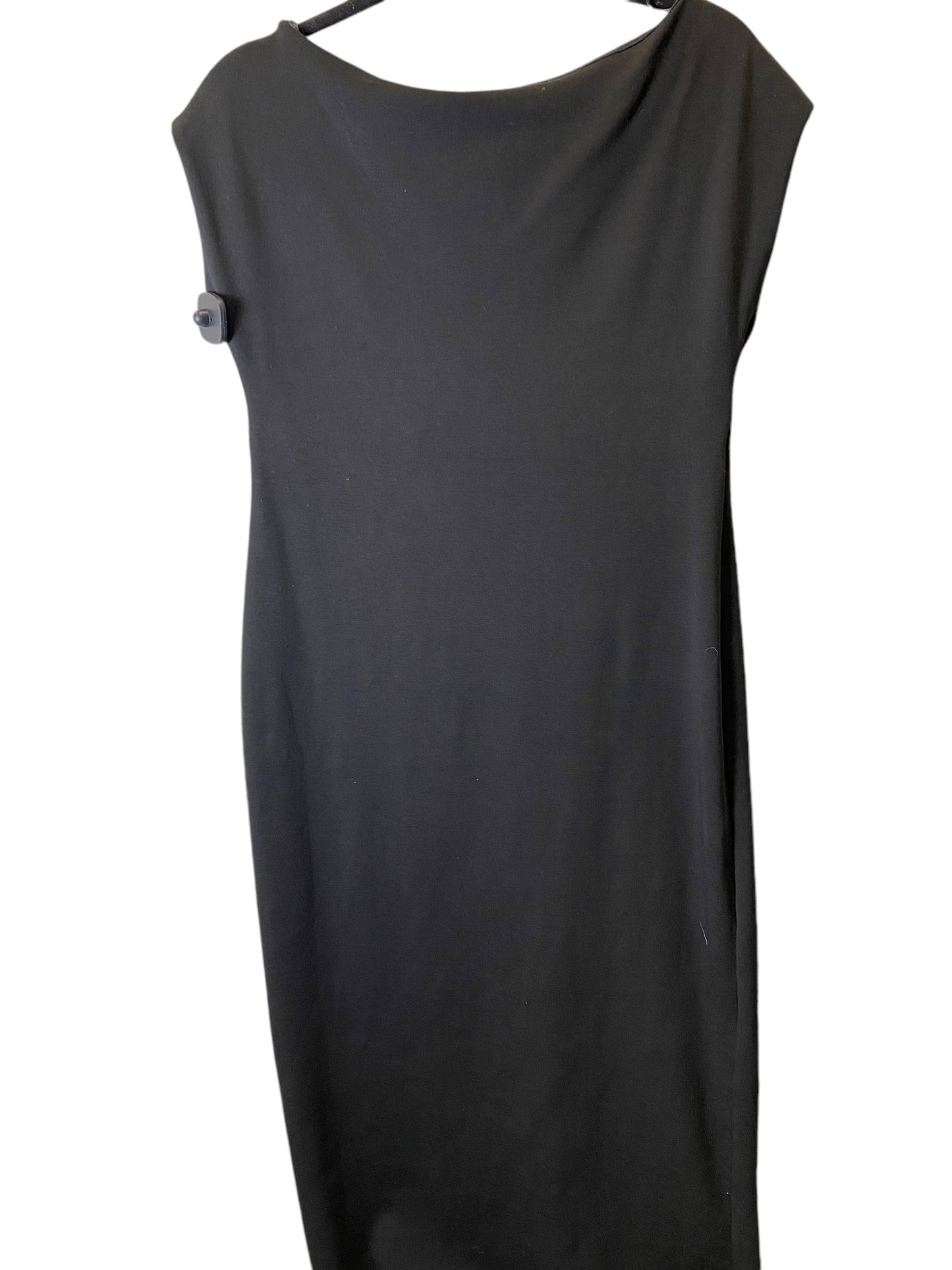 Dress Casual Midi By Zara In Black, Size: Xl