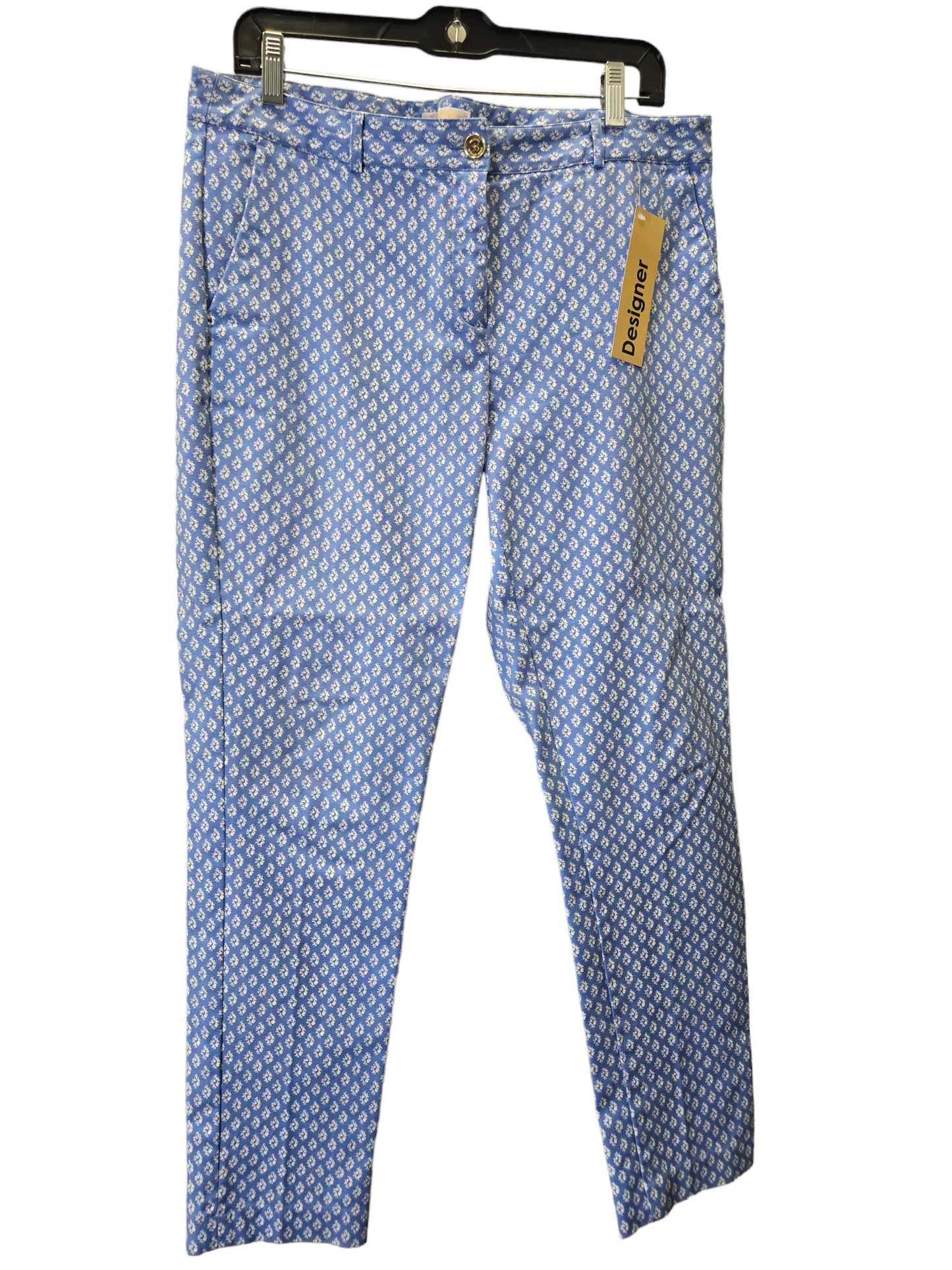 Blue Pants Cargo & Utility Michael By Michael Kors, Size 12