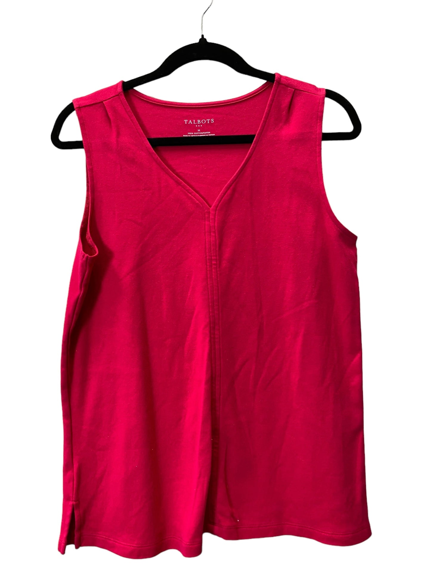 Pink Top Sleeveless Talbots, Size M