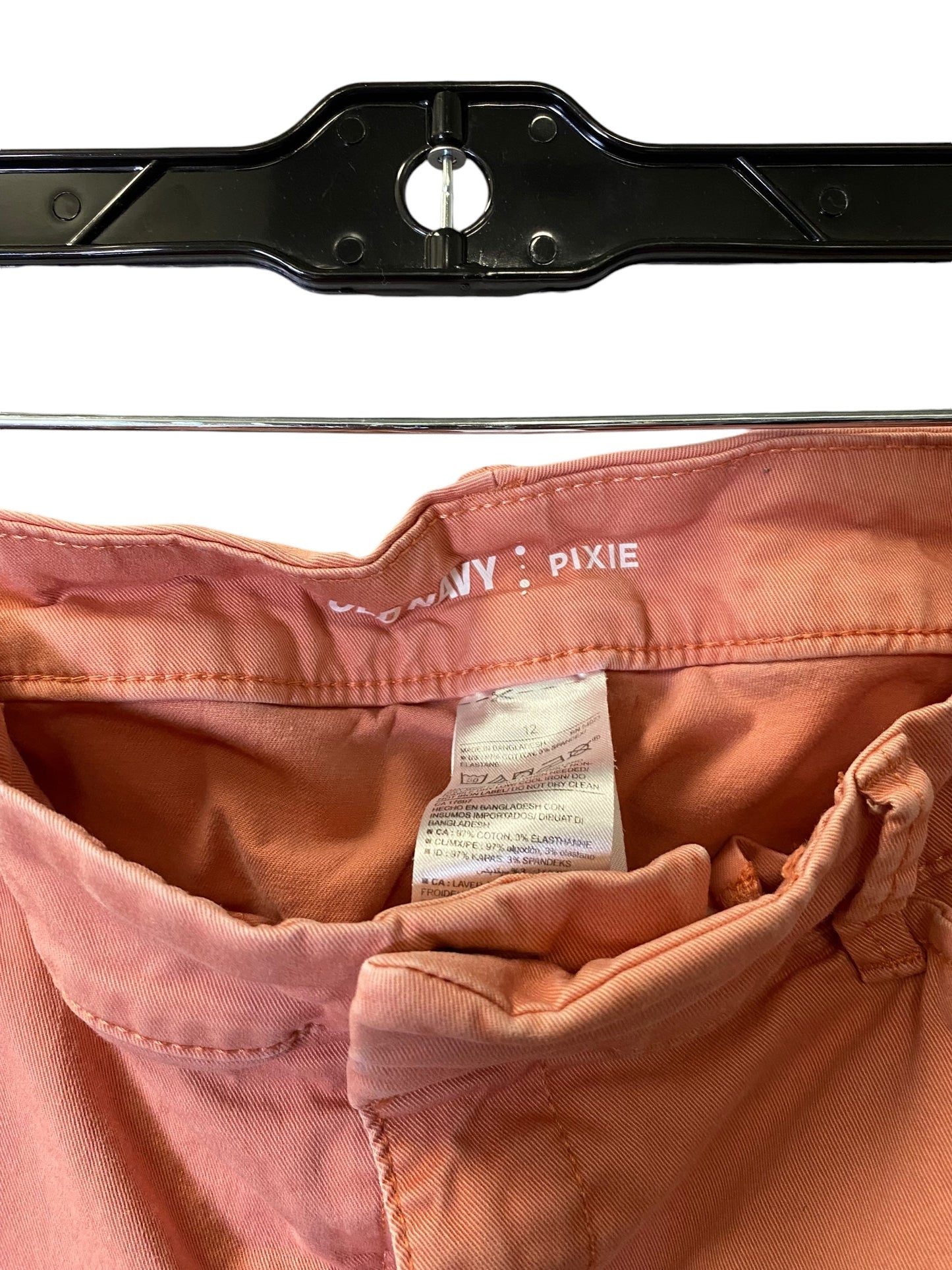 Jeans Straight By Old Navy In Pink, Size: 12