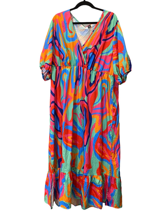 Dress Casual Maxi By Shein In Multi-colored, Size: 4x