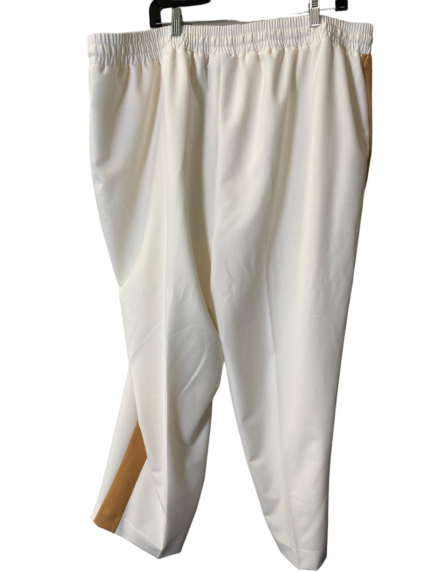 Pants Dress By Lane Bryant In Cream & Tan, Size: 24