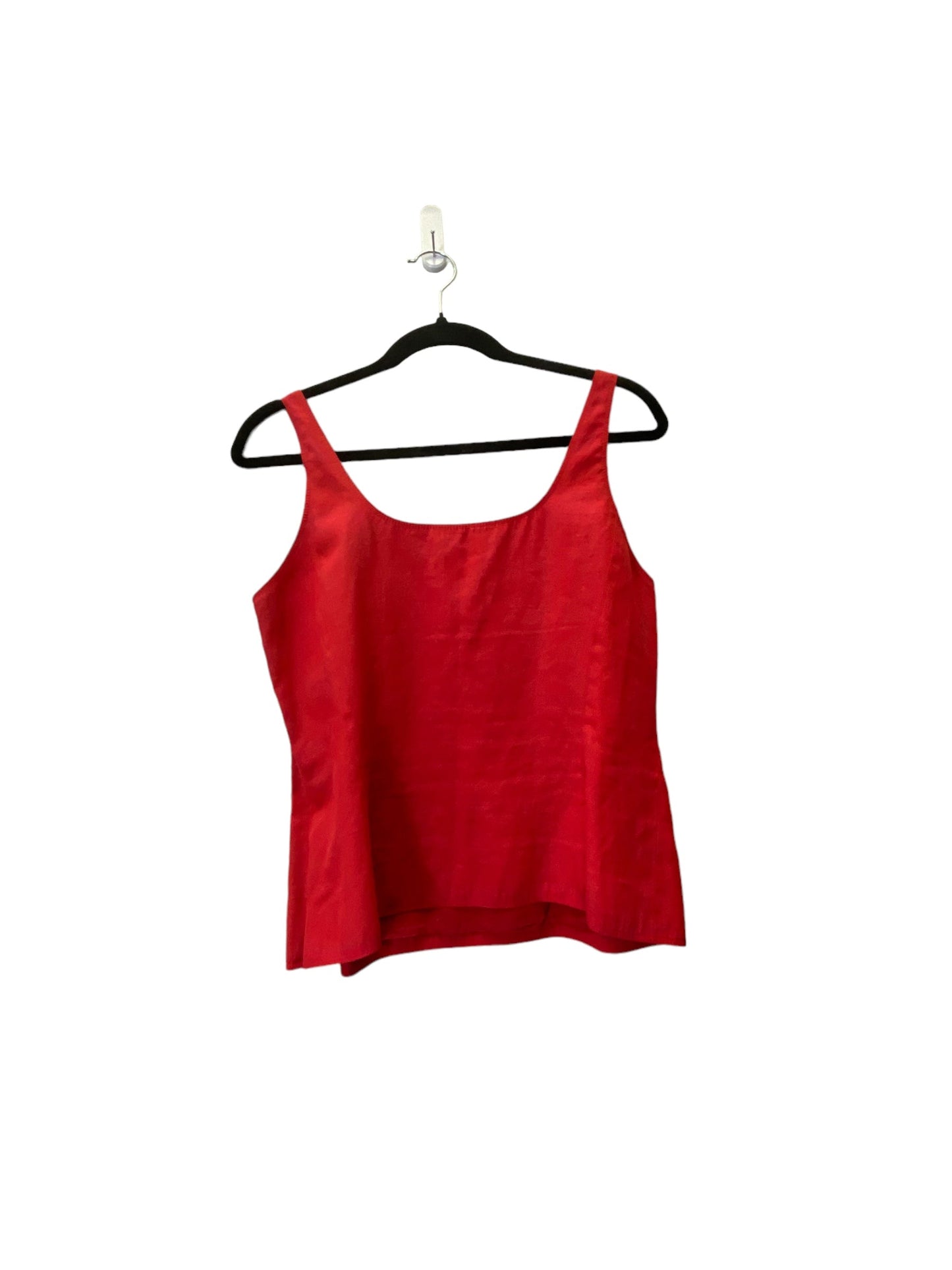 Top Sleeveless By Tahari By Arthur Levine In Red, Size: M