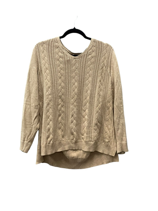 Beige Sweater Talbots, Size Xl