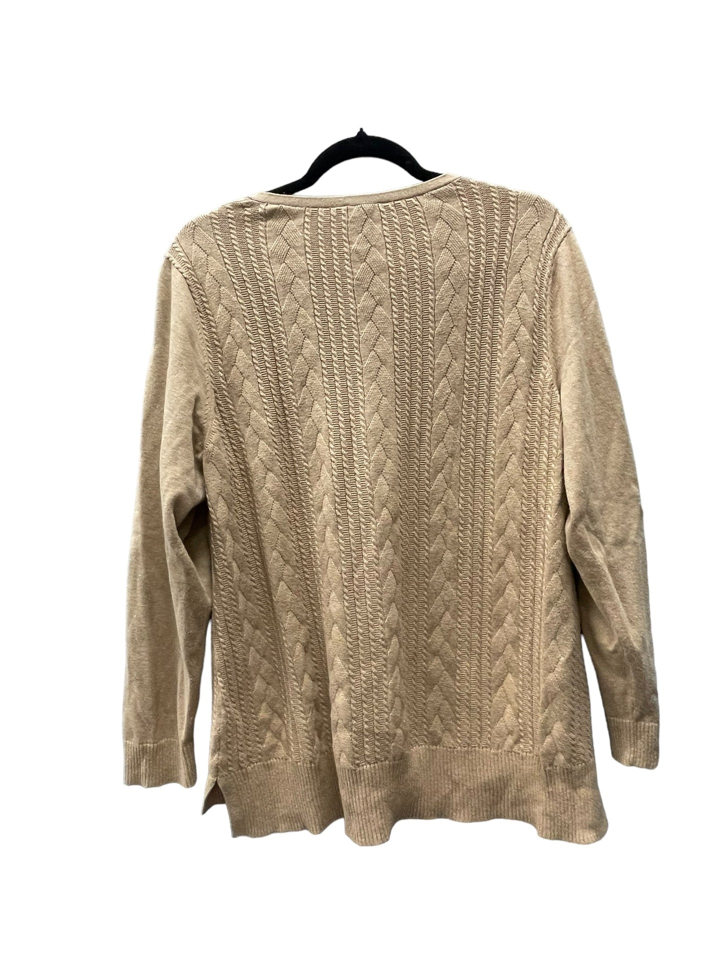 Beige Sweater Talbots, Size Xl