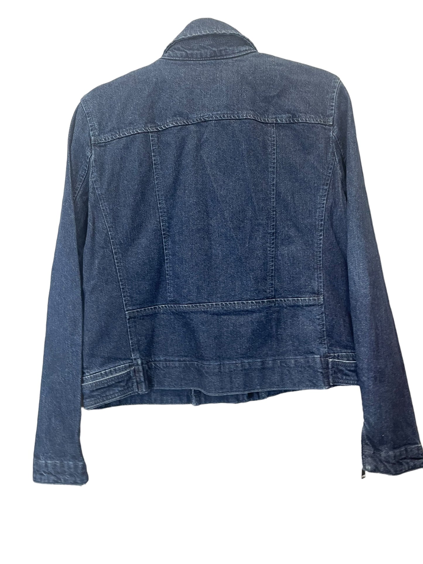 Jacket Denim By Loft In Blue Denim, Size: M