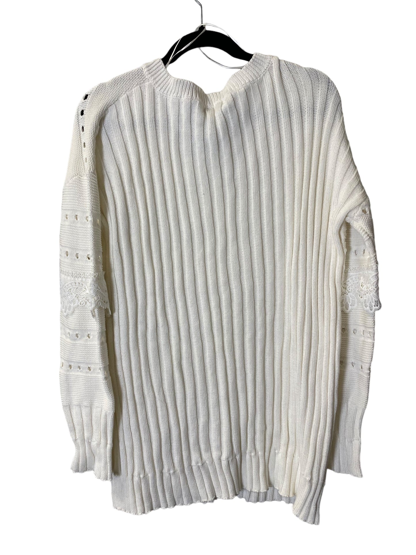 Sweater By White Birch In White, Size: M