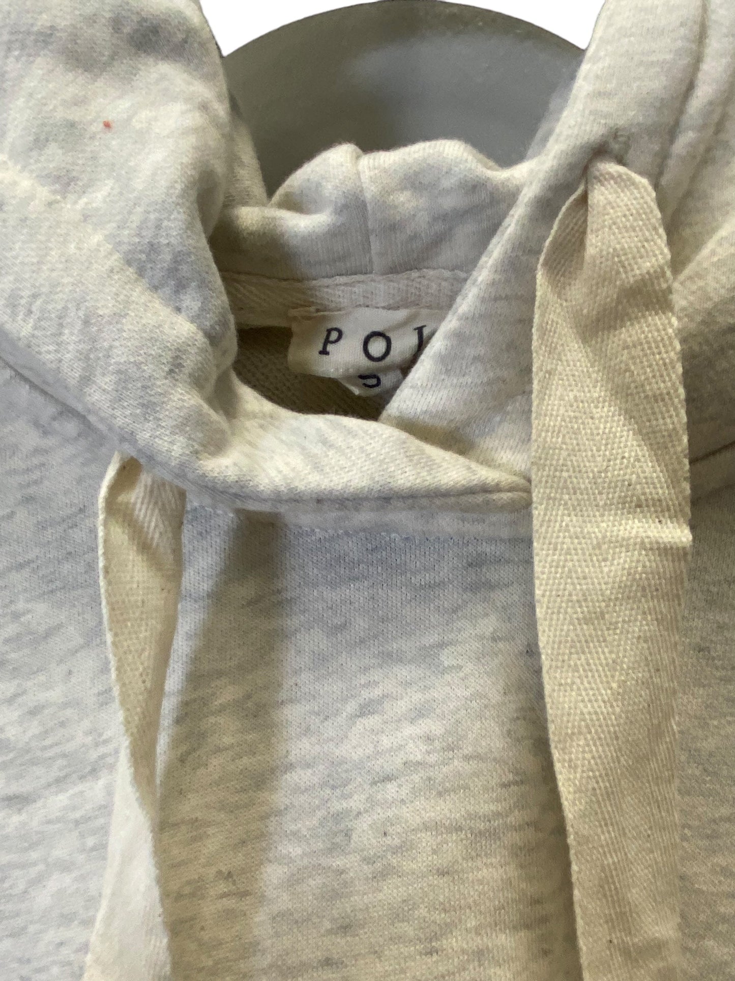 Sweatshirt Hoodie By Pol In Cream, Size: S