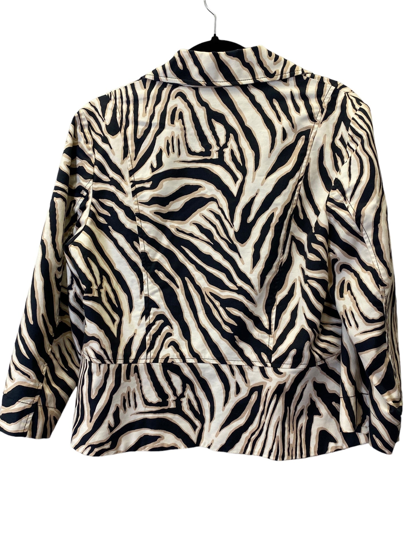 Blazer By Rafaella In Animal Print, Size: Xl