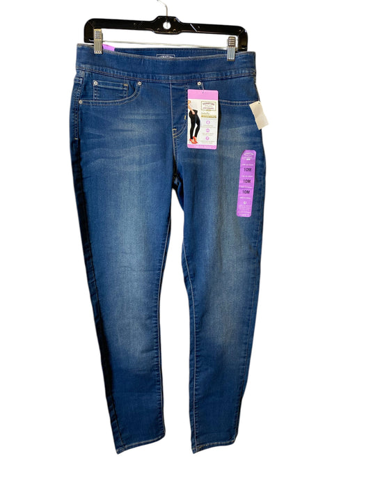 Jeans Skinny By Clothes Mentor In Blue Denim, Size: 10