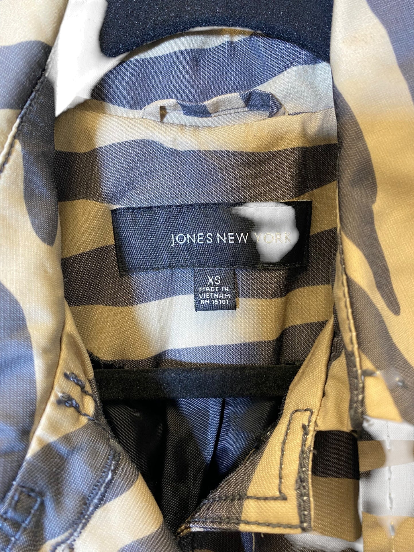 Coat Other By Jones New York In Animal Print, Size: Xs