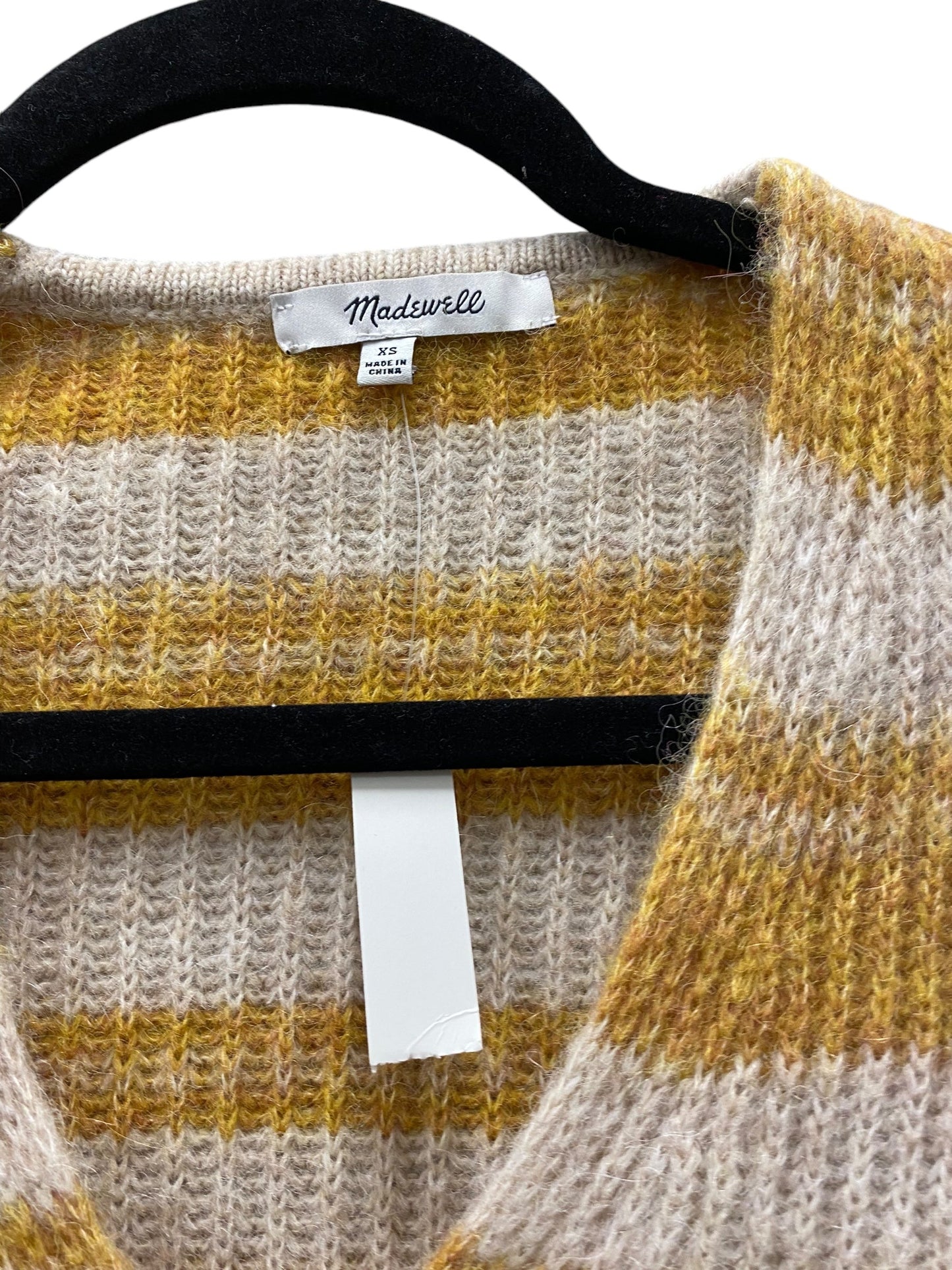 Sweater By Madewell In Yellow, Size: Xs