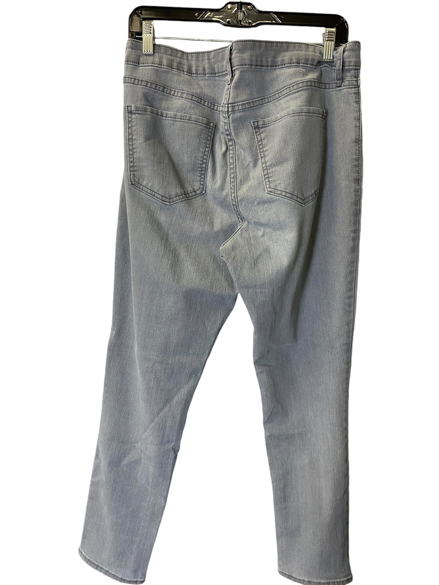 Jeans Skinny By Old Navy In Grey Denim, Size: 14