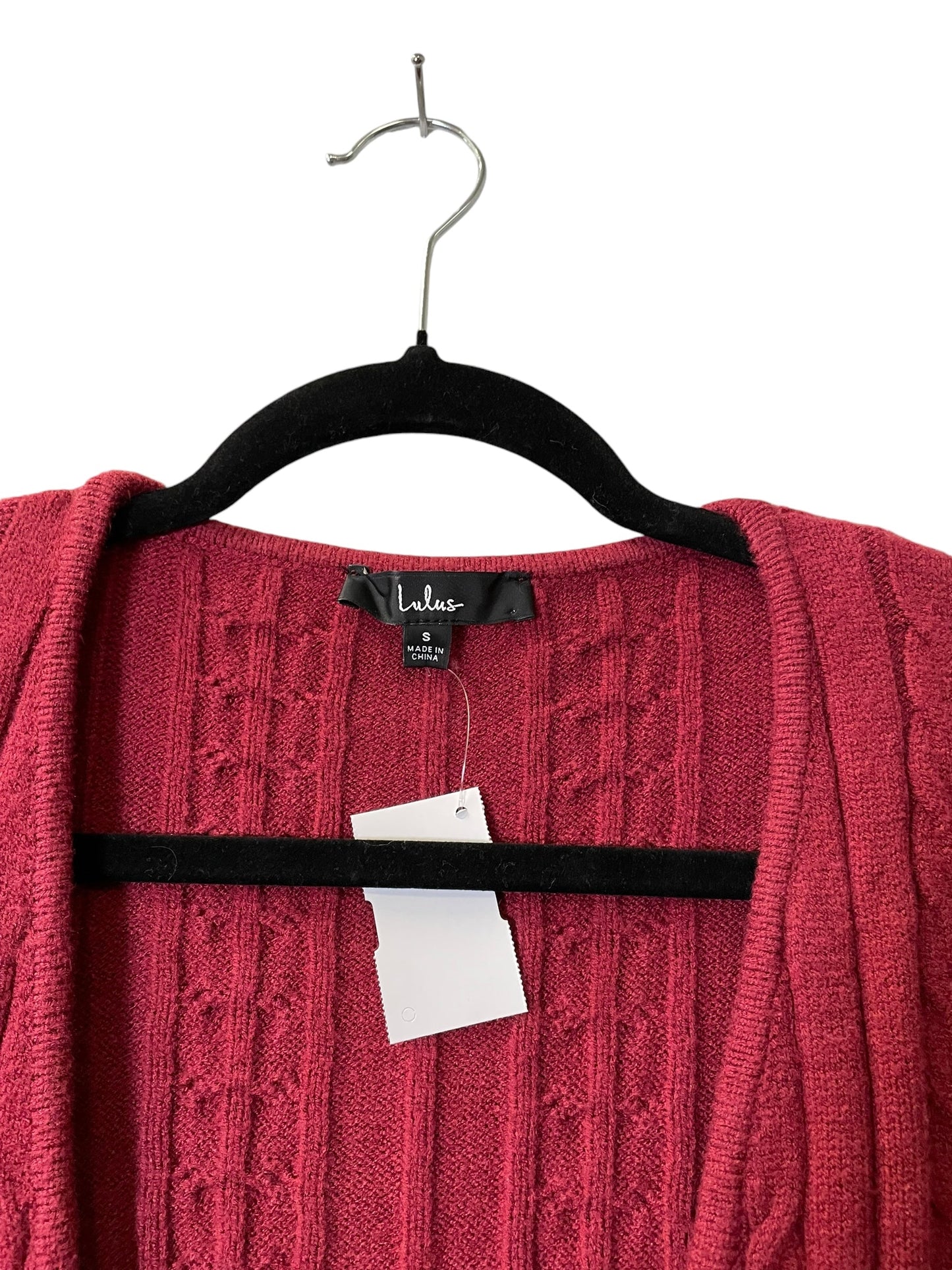 Sweater By Lulus In Red, Size: S