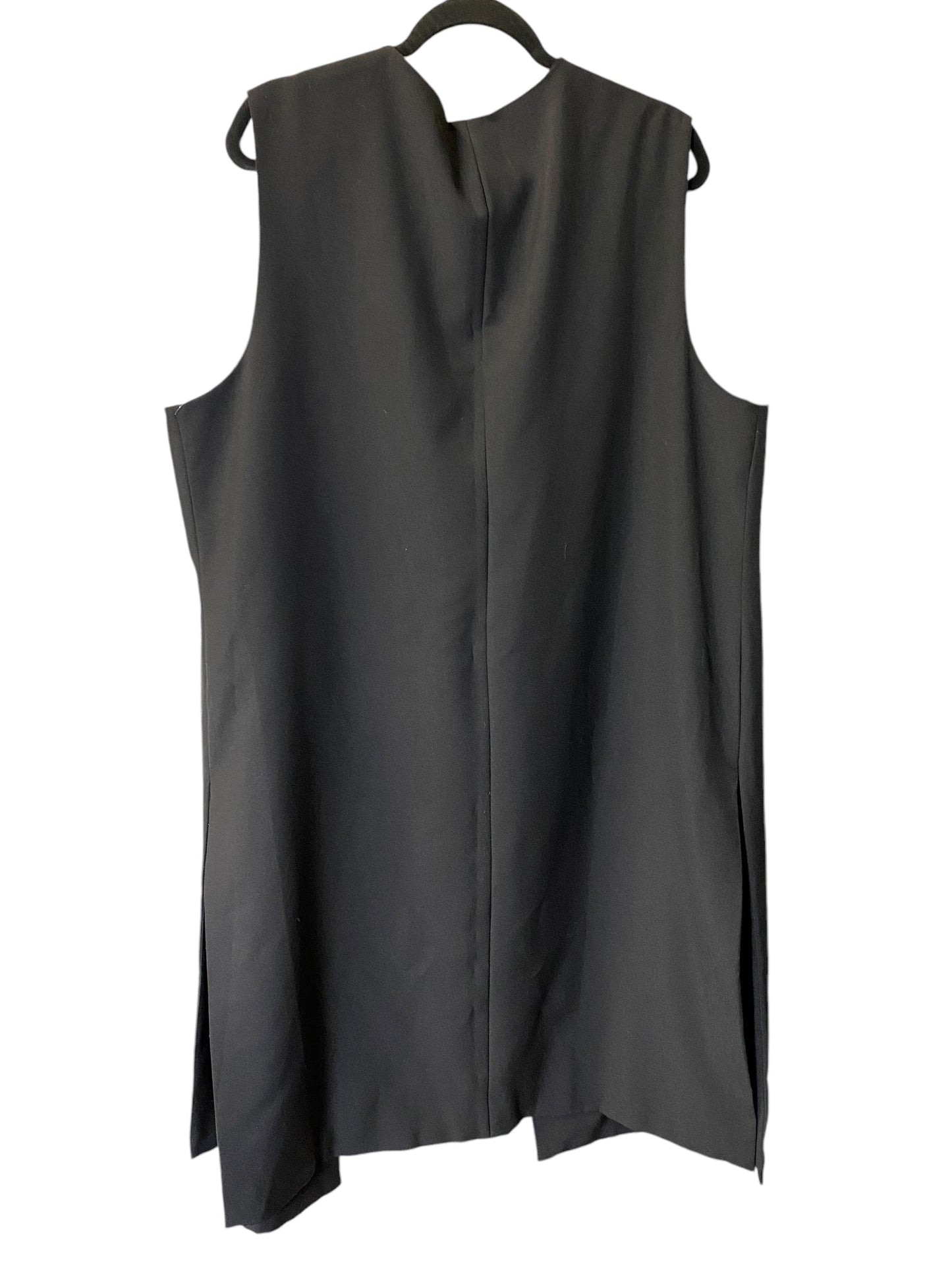 Vest Other By Cato In Black, Size: 3x