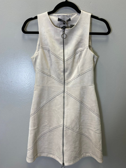 Dress Work By Bcbgmaxazria In Ivory, Size: Xs