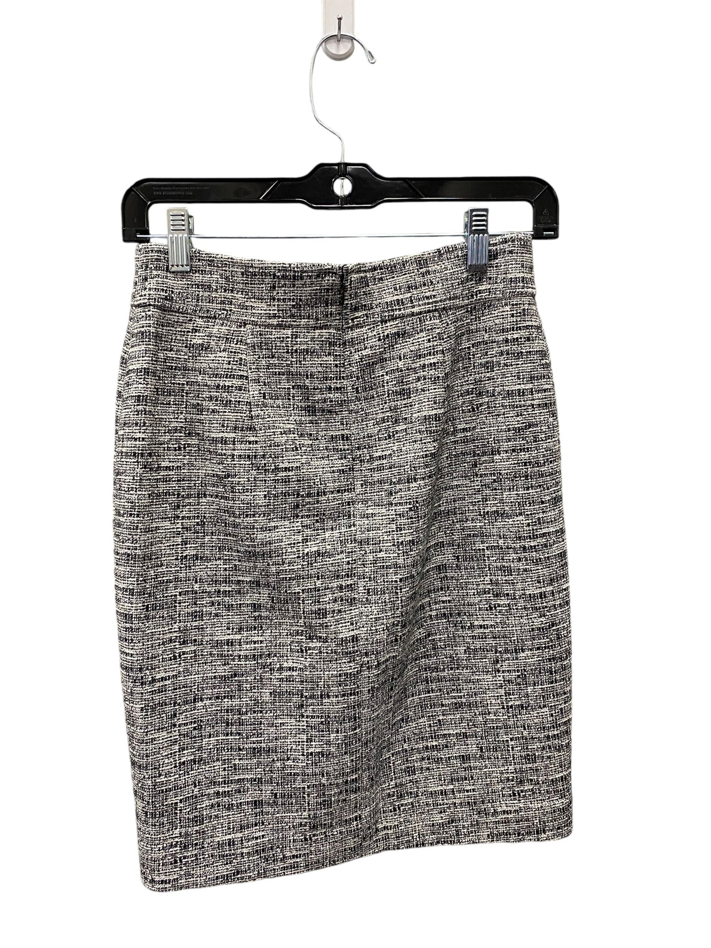 SKIRT MINI & SHORT ANN TAYLOR in GREY, Size: 2