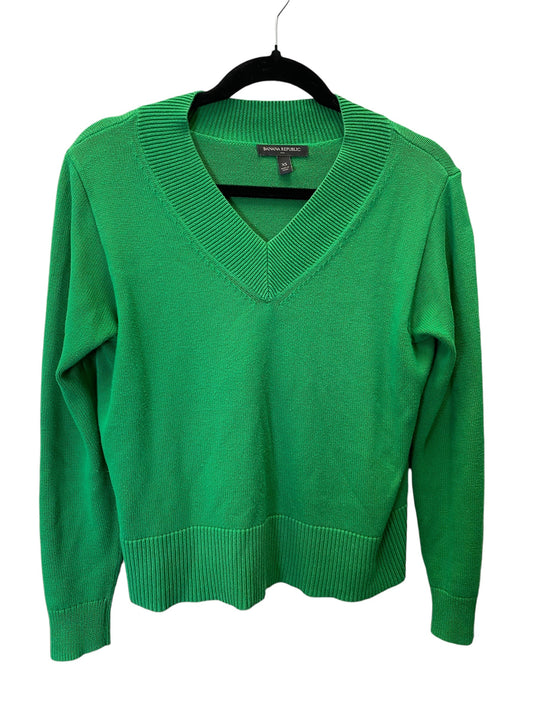 Sweater By Banana Republic In Green, Size: Xs