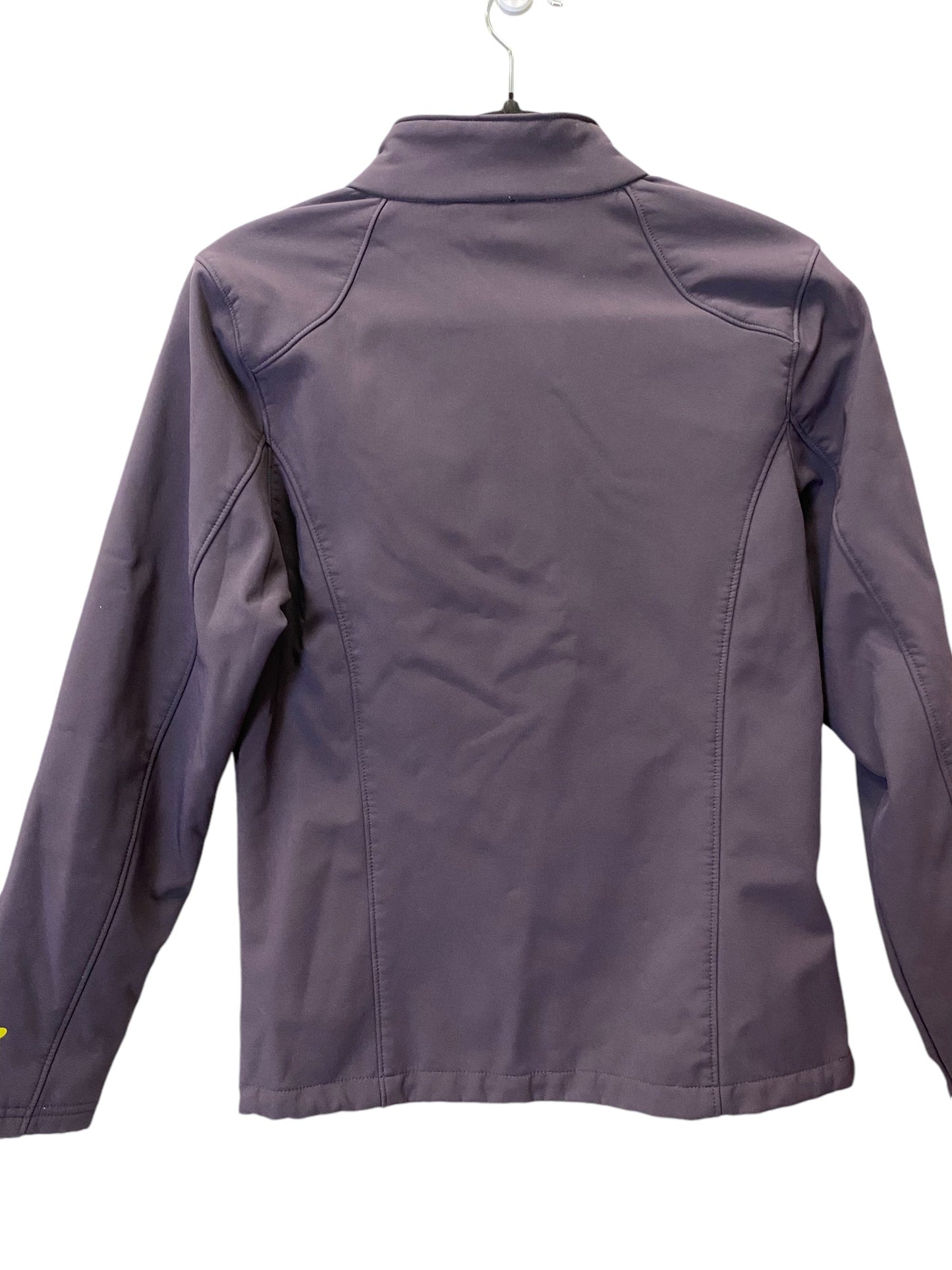 Athletic Jacket By New Balance In Green & Purple, Size: S